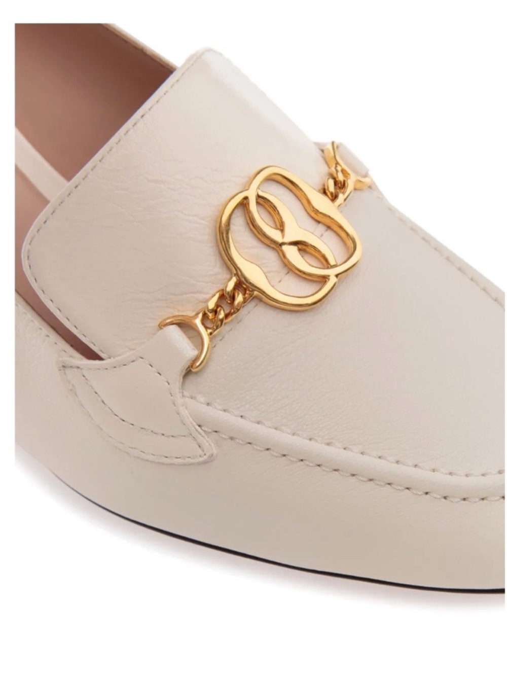 NIB Bally Obrien 50mm leather pumps